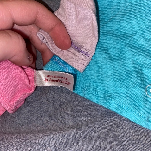 LOT OF 3 AMERICAN GIRL SHIRTS - Picture 2 of 2